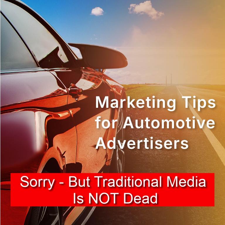 Traditional Media is not dead